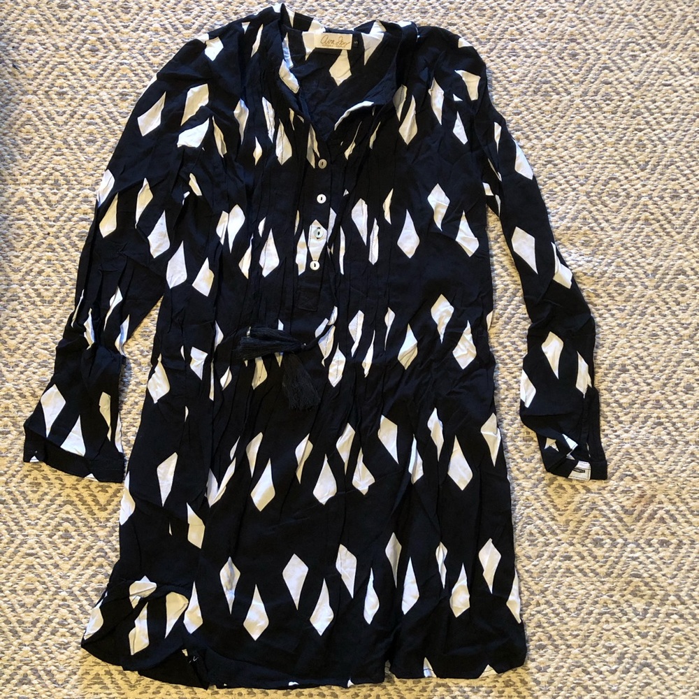 Ava sky dress